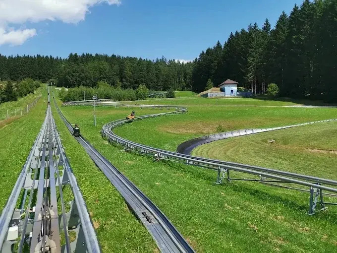 Bobová dráha Lipno nad Vltavou. Dovolená na Lipně, kam s dětmi